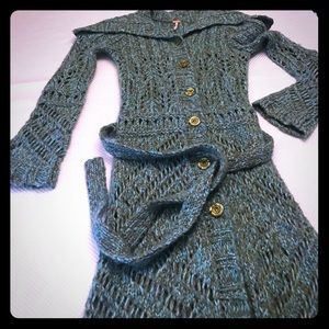 Vintage style Free People S/P sweater long